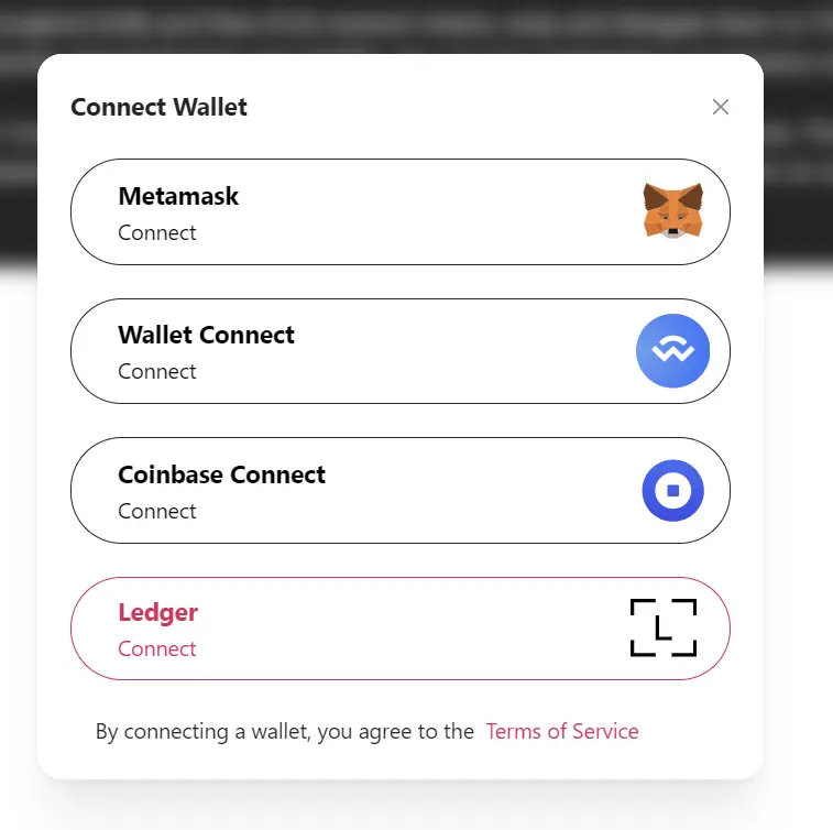 Ledger Flare app 7 - metamask